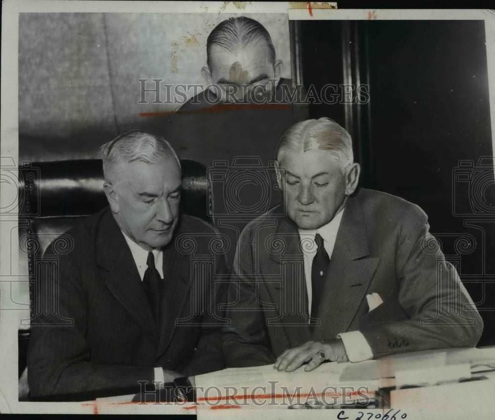 1934 Press Photo GOP National chairman HP Fletcherr at Chicago conference - Historic Images