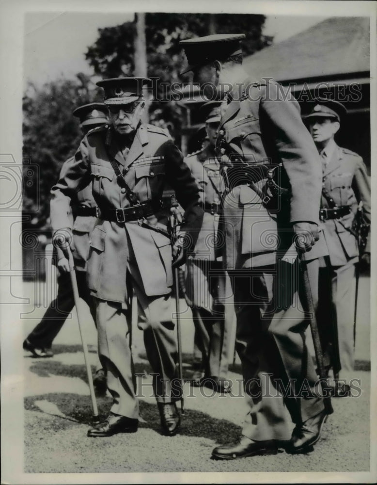 1939 Press Photo Duke of Connaught Wearing His Field Marshall&#39;s Uniform - Historic Images