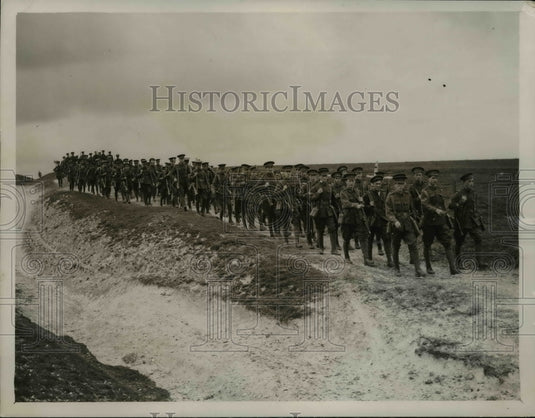1926 Press Photo Cadet Company of English Public Schools attend Annual Training- Historic Images