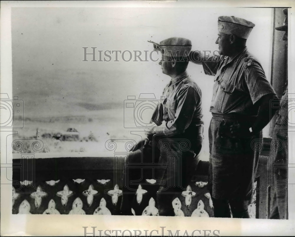 1941 U.S. Military observers of the Syria Campaign - Historic Images