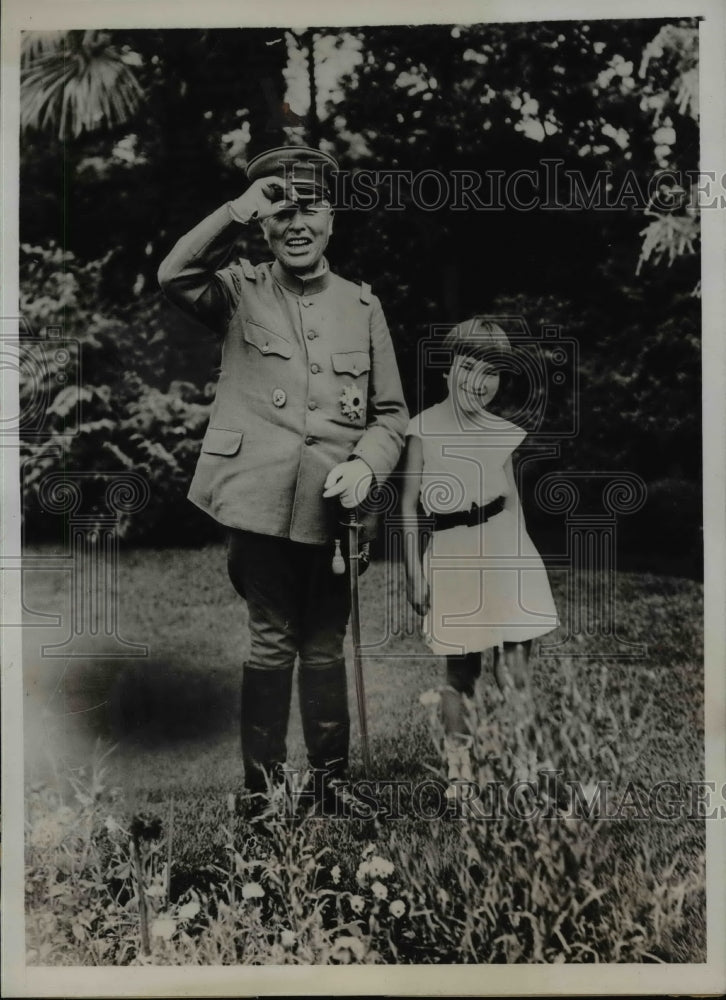 1935 Press Photo General Jotaro Watanabe, Japanese Military Education Head-Historic Images