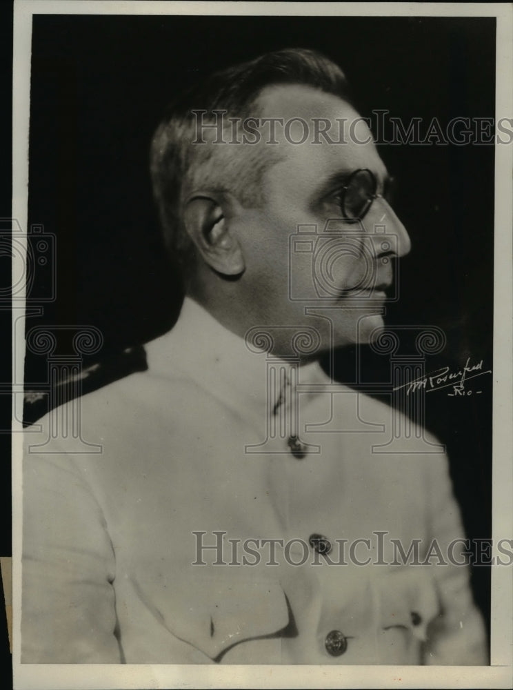 1930 Admiral Isaias de Norenha Minister of Marines of Brazil - Historic Images