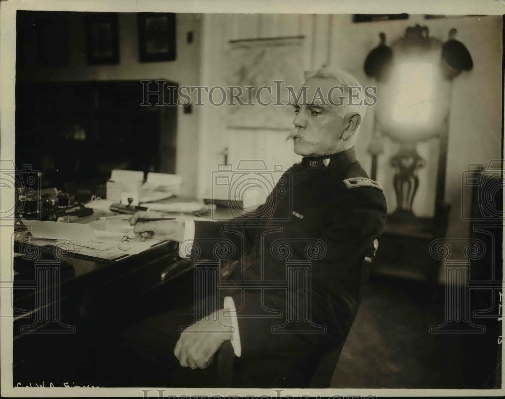 1918 Press Photo Colonel W. A. Simpson Is At Headquarters Eastern Department - Historic Images