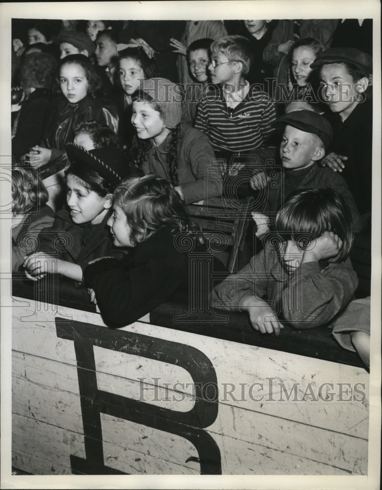 1946 Europe War orphans show different reactions while watching - Historic Images