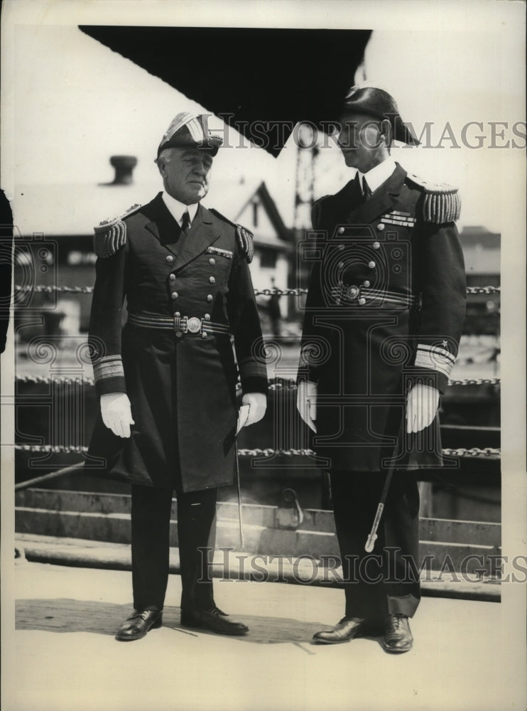 1931 Admirals H. Christy and C. C. Bloch appointed to new commands - Historic Images