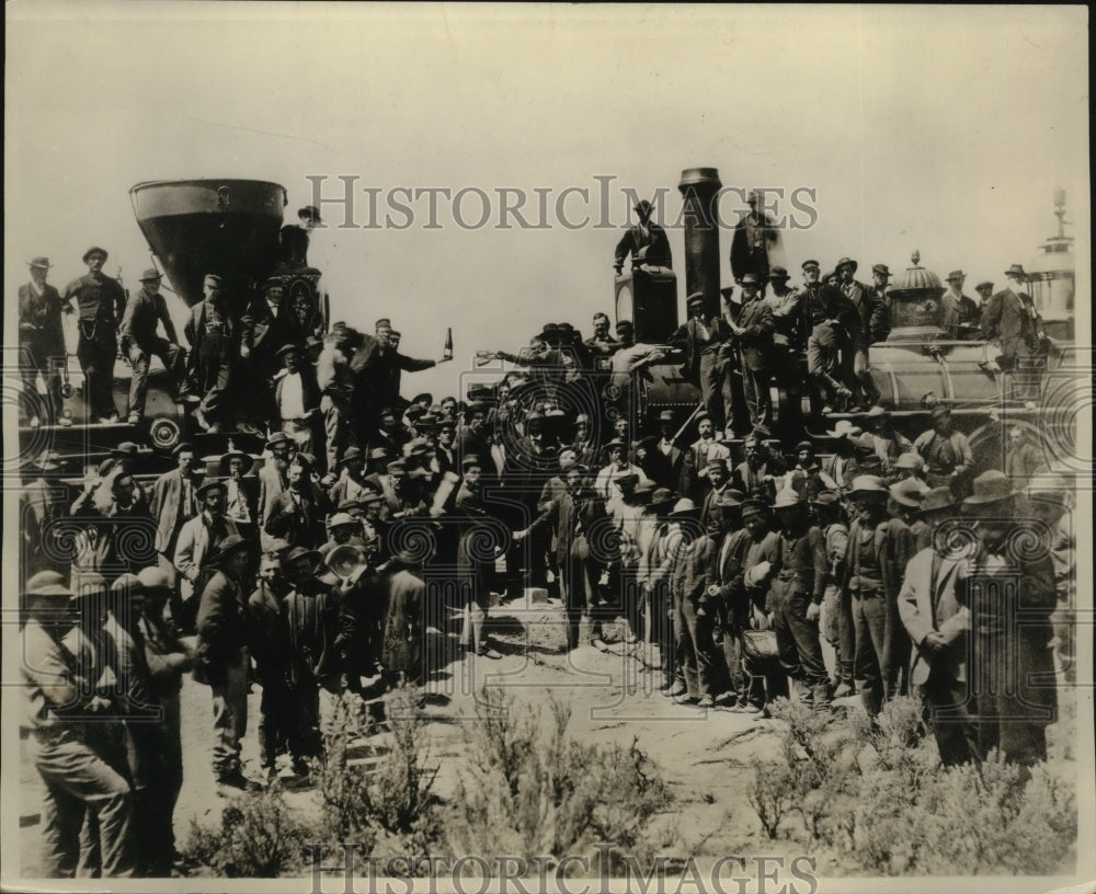 1930 Press Photo A scene of the golden strike May 10, 1896 - nem63898-Historic Images