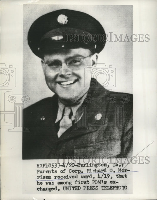 1952 Corp.Richard O.Morrison Firs POW's Exchanged-Historic Images