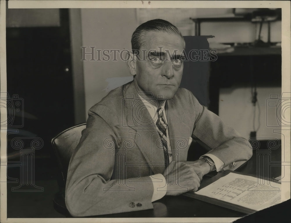 1936  Rear Admiral Arthur B.Cook USN Chief of Aeronautics - Historic Images