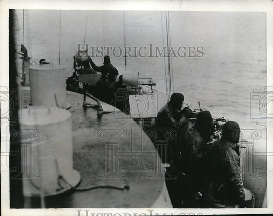 1937 Light Cruiser Emile Held Maneuver In Morocco - Historic Images