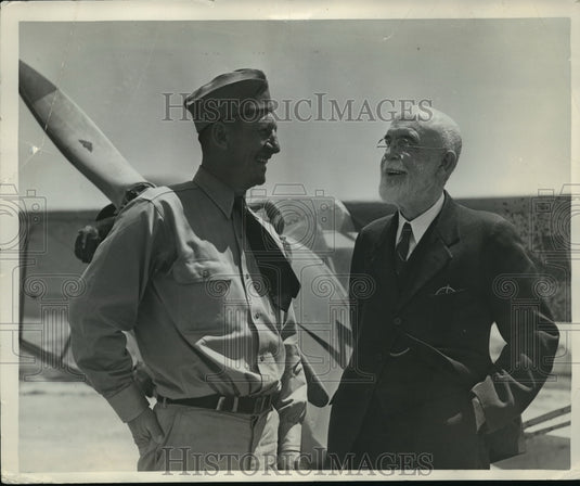 1940 Oldest Flying Student 81 year old William Clarke - Historic Images