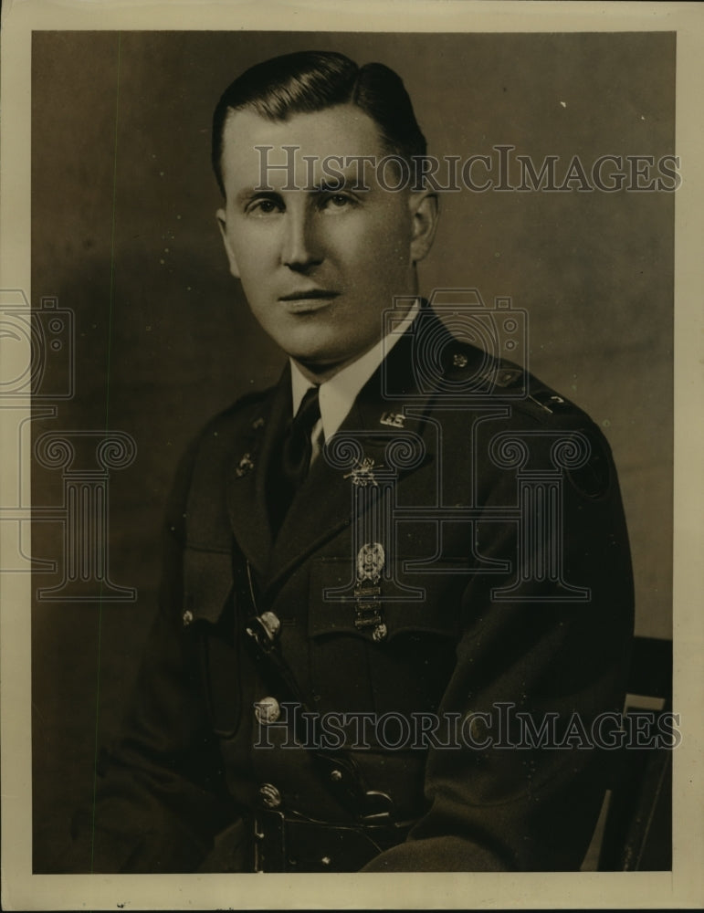 1940 Capt.John T.Prout Jr. of 69th Company held as Anti U.S Plotter - Historic Images