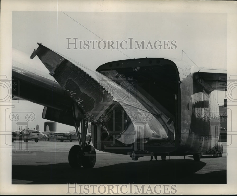 1950 Close up image of Fairchild Aircraft - Historic Images