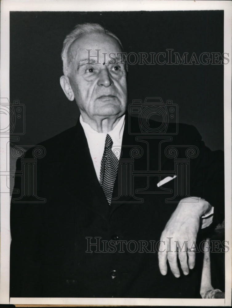 1946 Press Photo New York Lord Wright returns to England NYC - neny01438-Historic Images