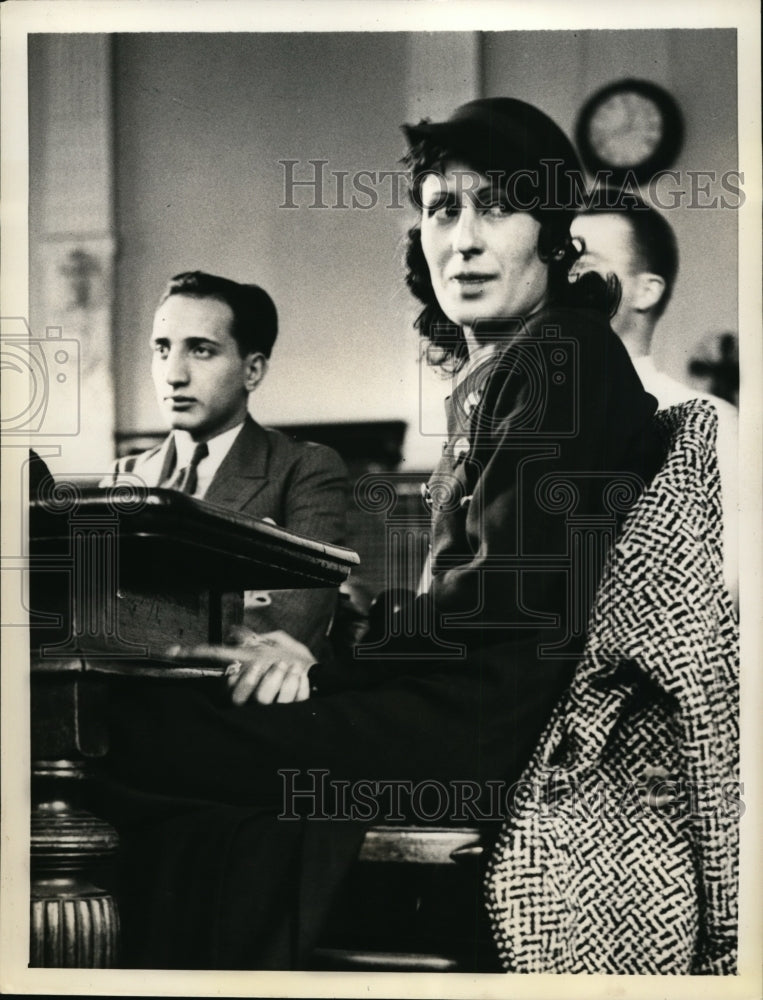 1934 Press Photo New York Marqulta Lopez accused of murder of policeman NYC - Historic Images