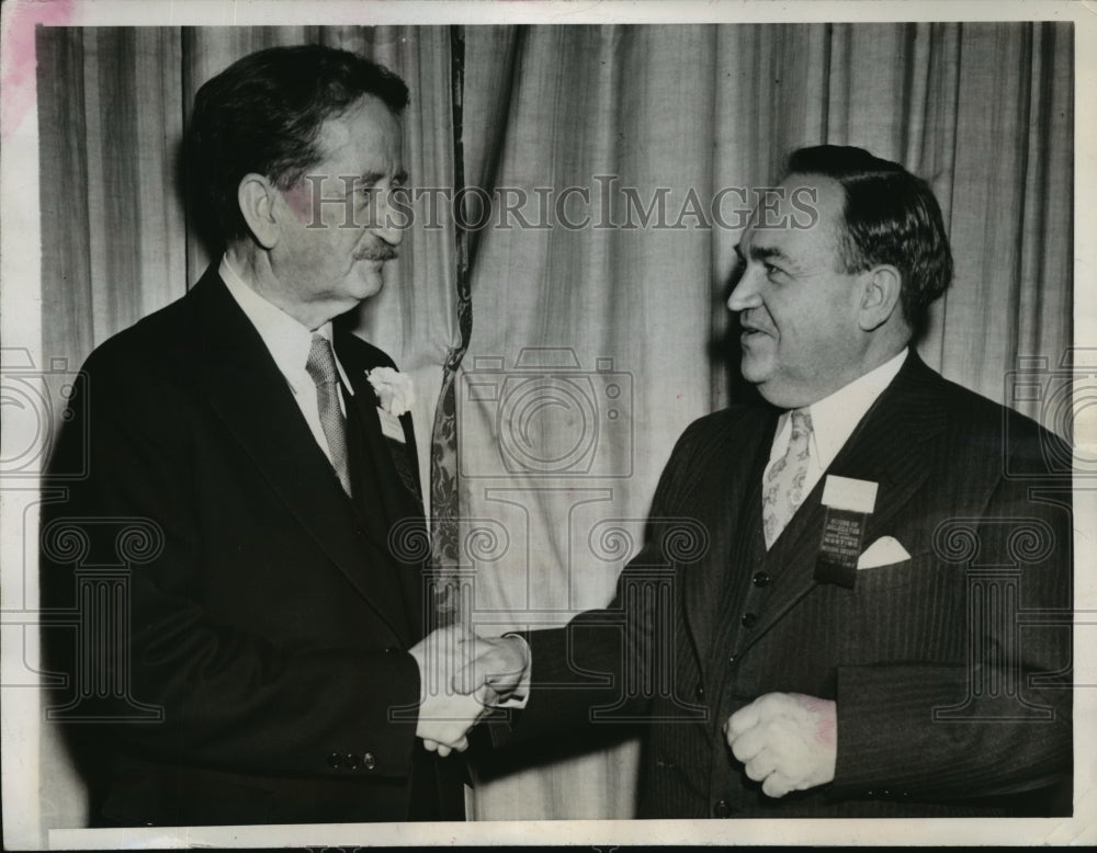 1944 New York Dr. Thomas A. McGoldrick, Dr. Herbert H. Bauckus NYC - Historic Images