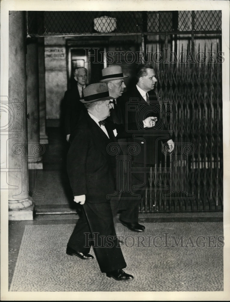 1939 New York Fritz Kuhn shown after sentencing NYC-Historic Images