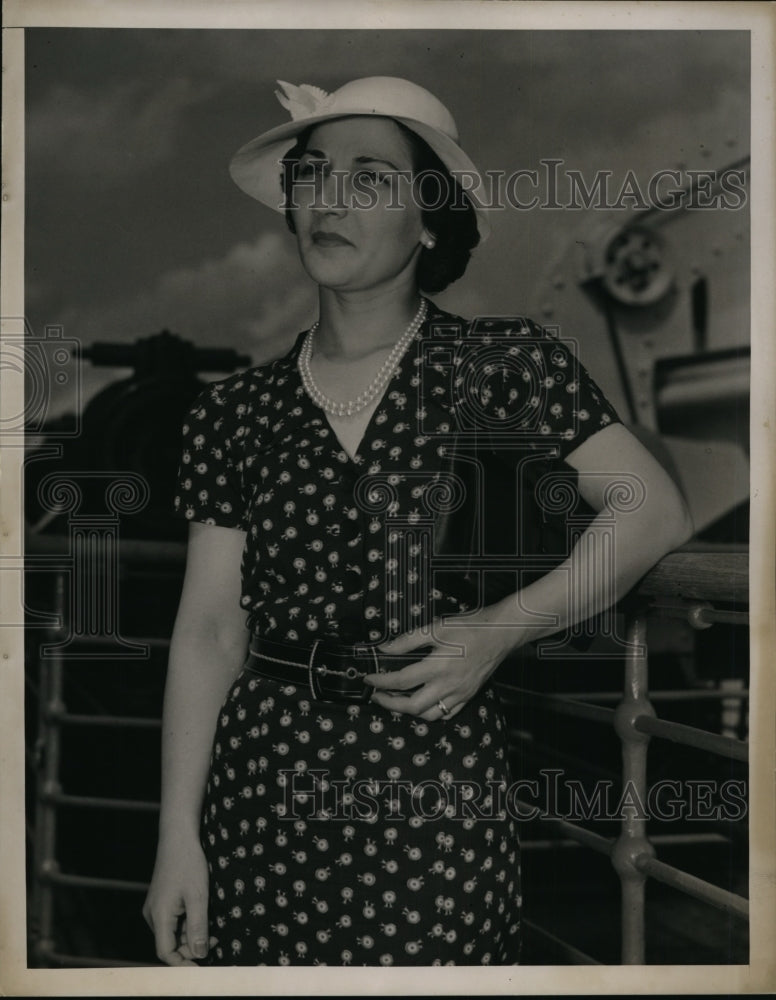 1939 Press Photo Mrs Holmes Smith - neny07278-Historic Images