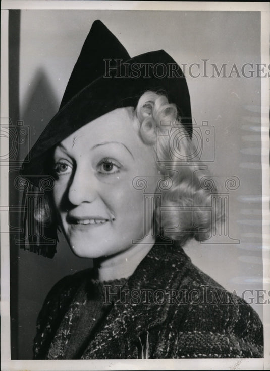 1938 New York Jessie Calvert Seeks divorce from Robert Calvert NYC - Historic Images
