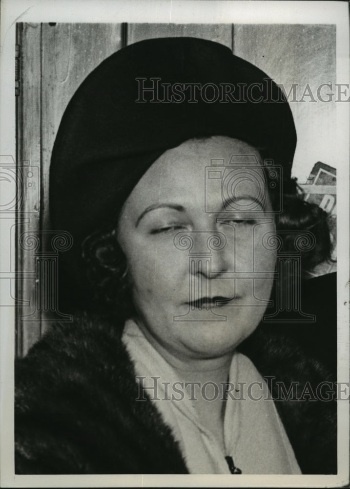 1939 Press Photo New York Mrs Breed Threatens Daughter with Inheritance NYC - Historic Images