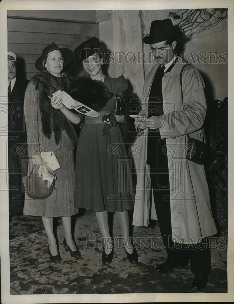 1938 Press Photo New York Society at United Hunts Racing Association Meeting NYC - Historic Images