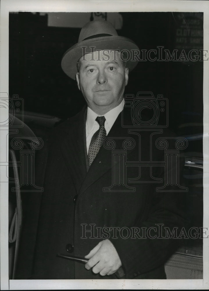 1938 Press Photo New York Indict Motor Vehicle Chief Harnett NYC - neny09415-Historic Images