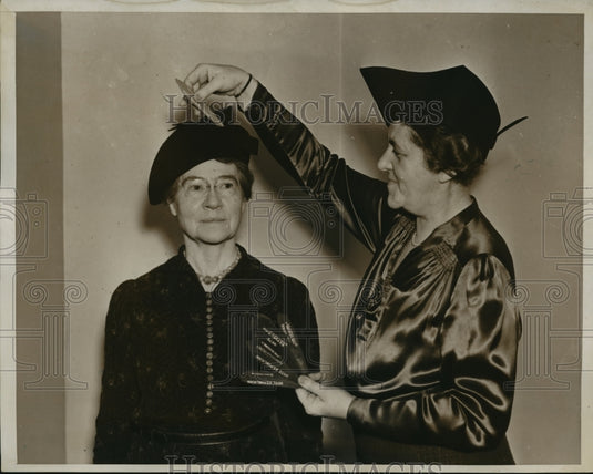 1938 Press Photo New York  Helen Z.M. Rodgers Nominee for Congress at Large NYC - Historic Images