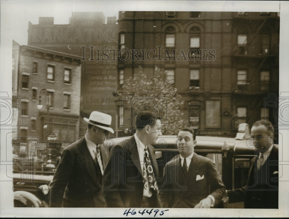 1938 Press Photo J.Richard Davis Resumes His Testimony Against James J Hines NYC - Historic Images