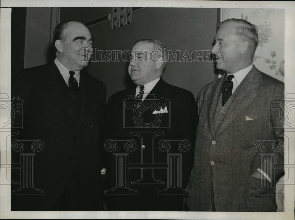 1938 New York Big League Baseball Meetings Open NYC-Historic Images