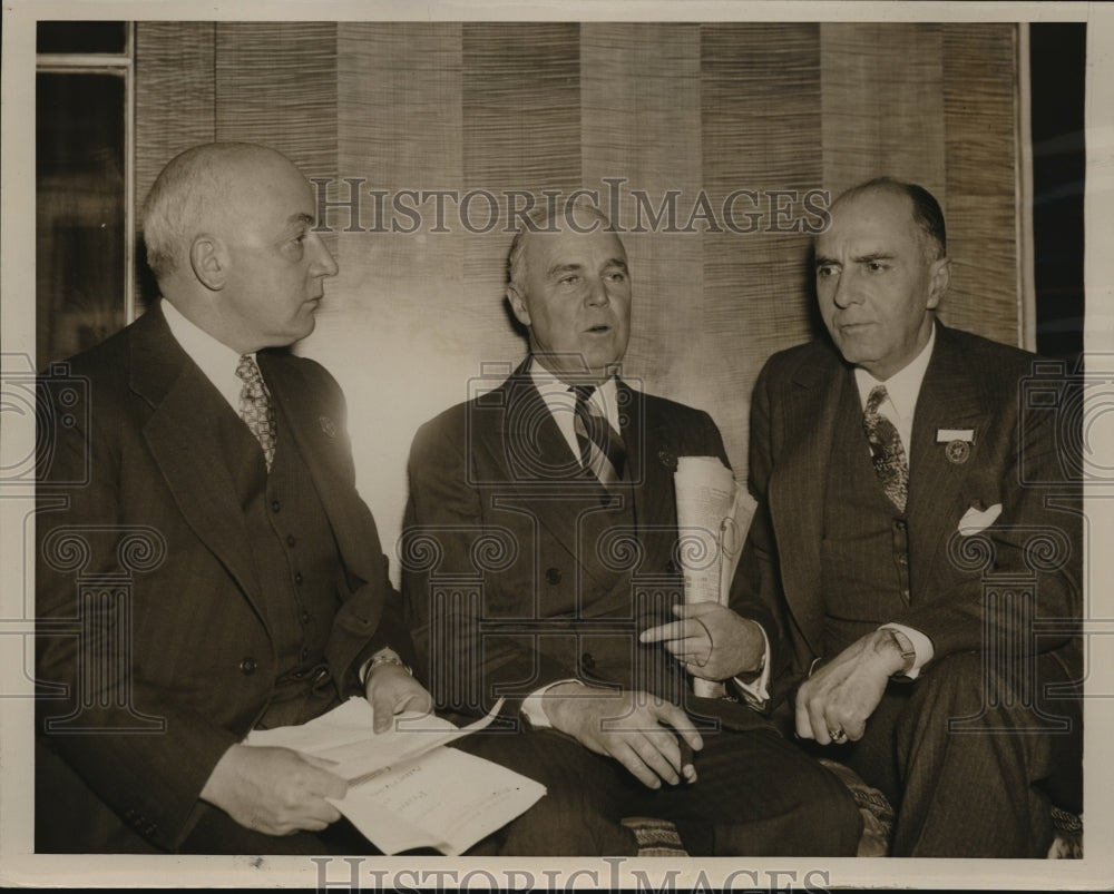 1936 Press Photo New York 41st Convention National Association  ManufacturersNYC - Historic Images