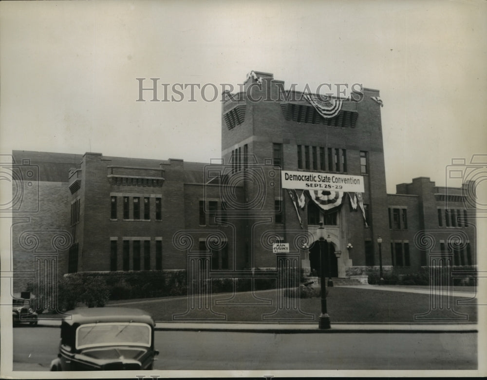 1936 New York View of Where NY State Democrat Meet NYC-Historic Images