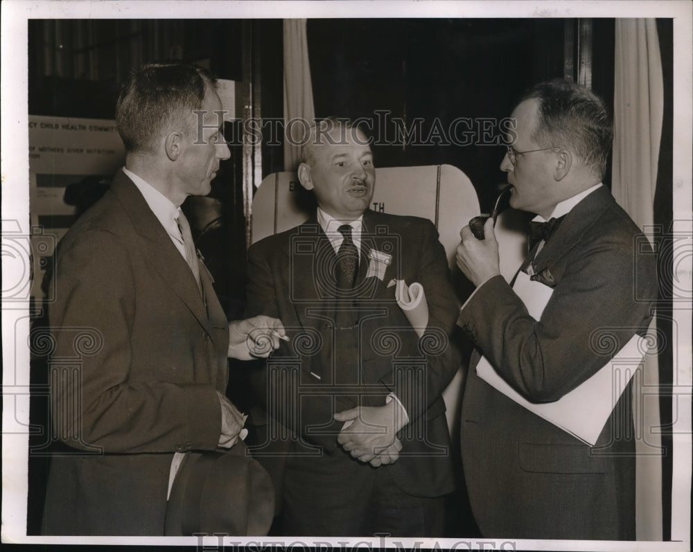 1937 Press Photo New York At Pediatric Academy Meeting NYC - neny11627-Historic Images