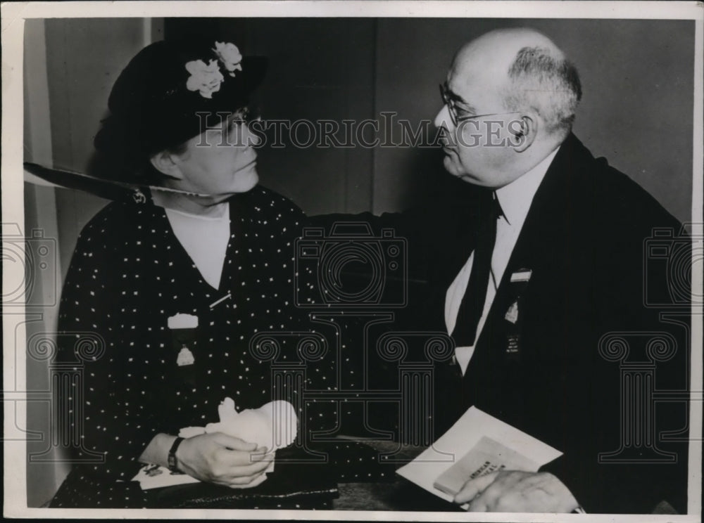 1936 Press Photo New York American Medical Association Convention Kansas City NY - Historic Images