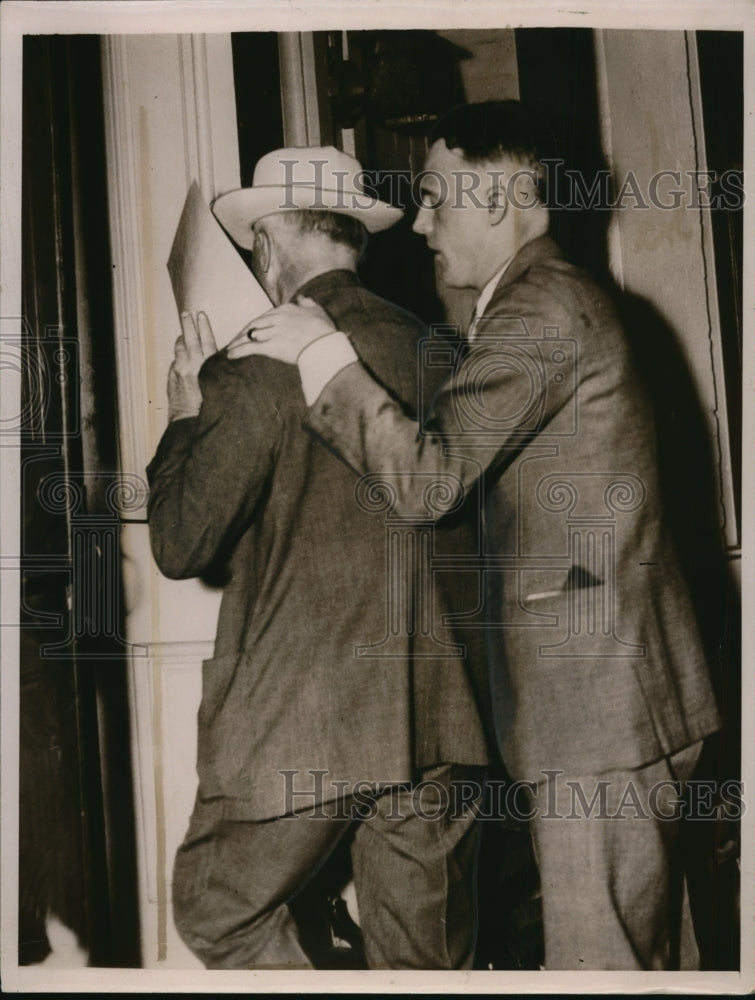 1936 Press Photo New York Joseph W. Harriman Paroled after two years NYC - Historic Images