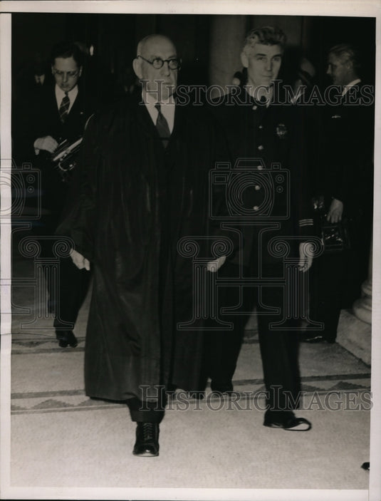 1936 Press Photo New York Cornelius, Judge NYC - Historic Images