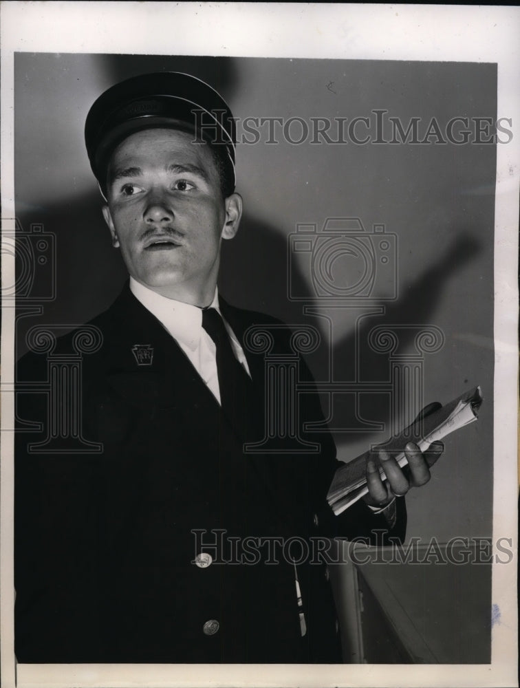 1946 Press Photo New York George Kriloff Hopes to Wear His New Uniform NYC-Historic Images