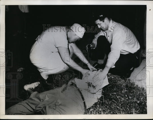 1946 Press Photo New York Salvatore Trabiano, 18 Dead After Hit & Run NYC-Historic Images