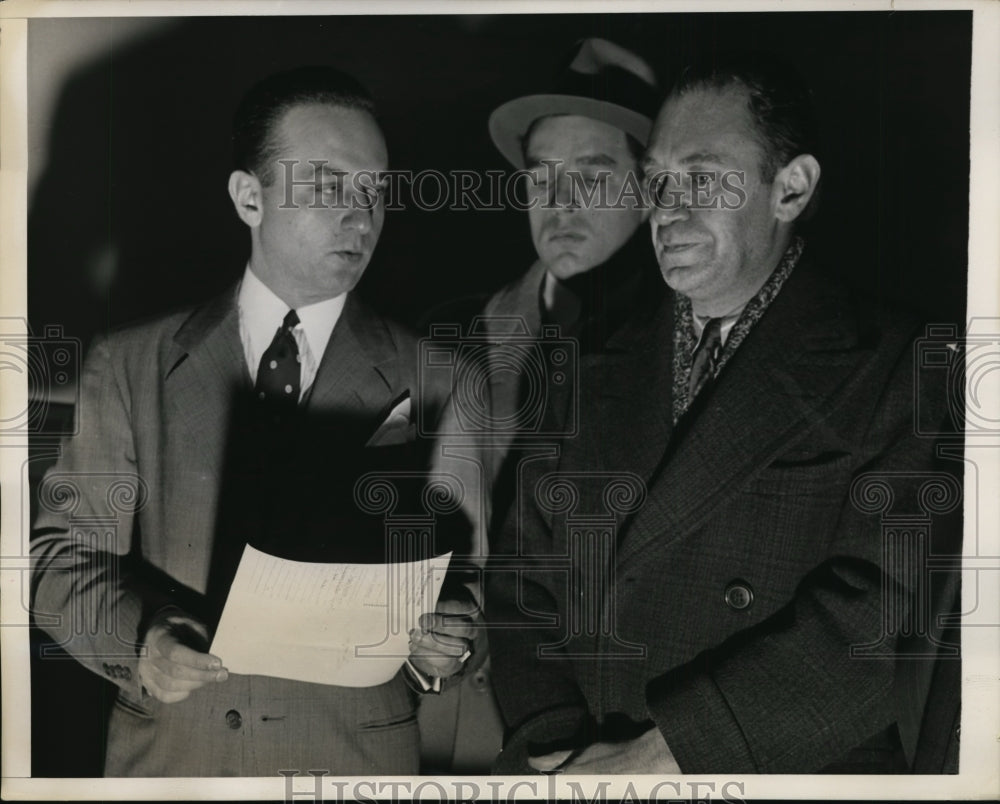 1939 Press Photo New York Mercy Slayer of Son Arraigned - Historic Images