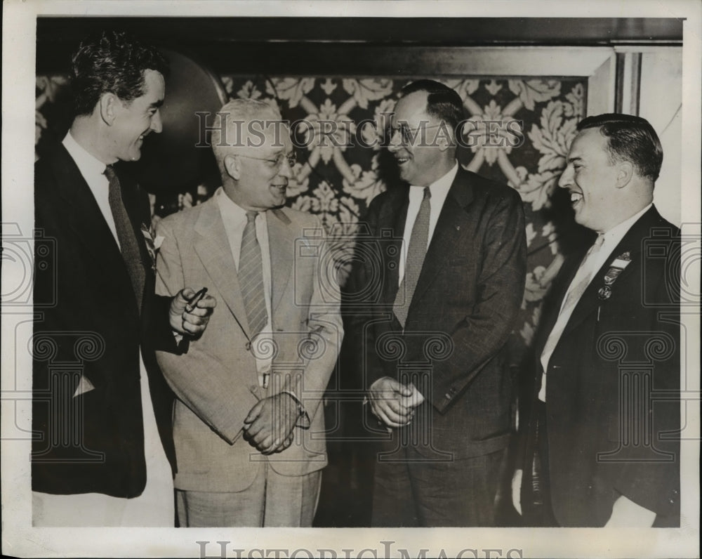 1939 Press Photo New York Police Leader at Inter-State Cooperation NYC-Historic Images