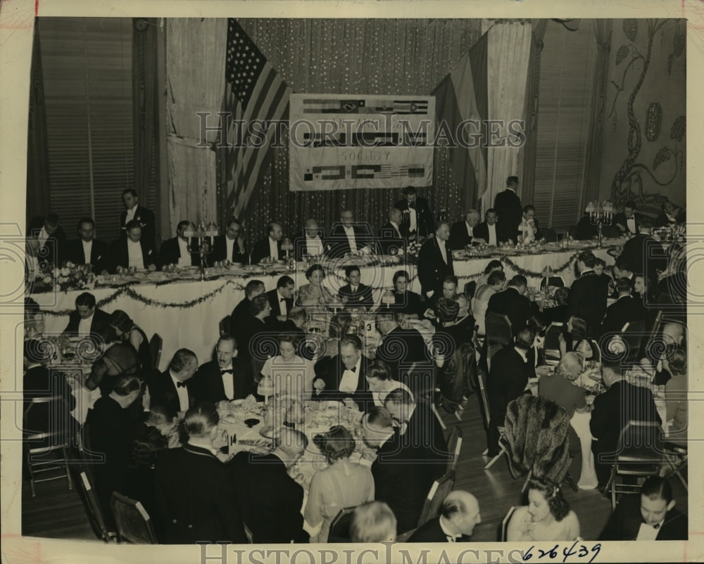 1941 Press Photo New York Dinner to Honor Argentine Government Officials NYC-Historic Images