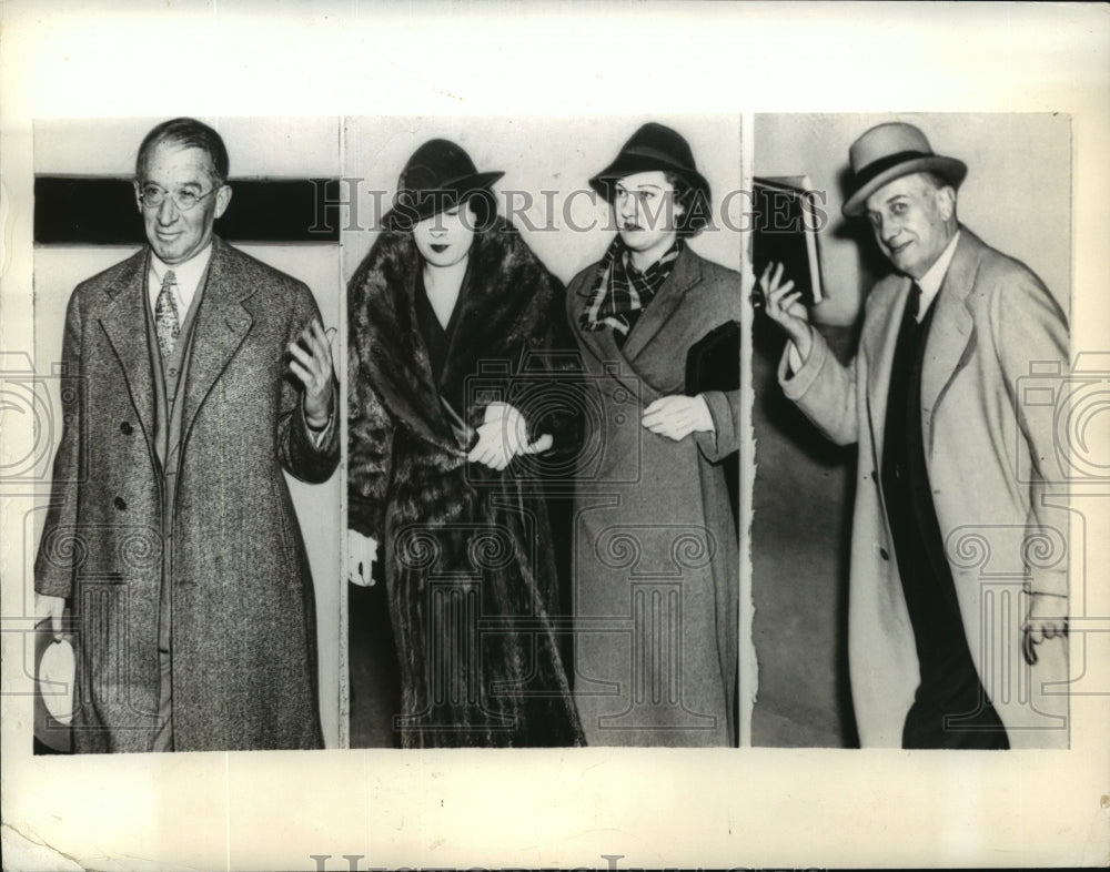 1934 Press Photo New York Gloria Vanderbilt Bitter Court Custody Case NYC-Historic Images