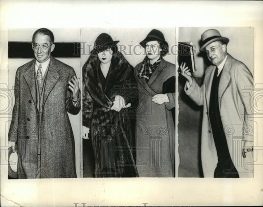 1934 Press Photo New York Gloria Vanderbilt Bitter Court Custody Case NYC-Historic Images