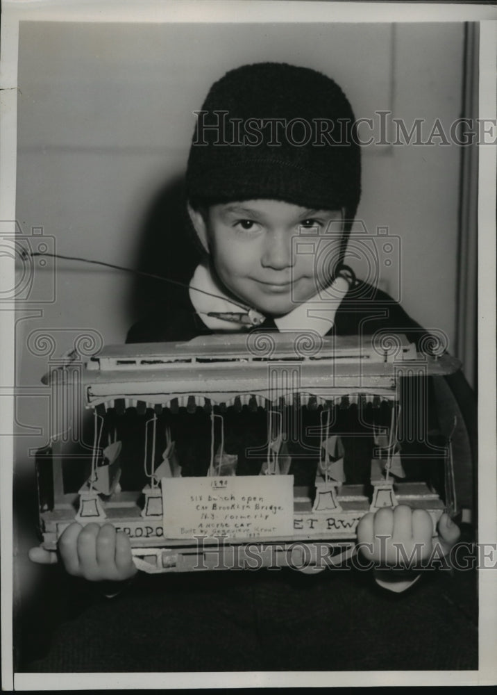 1940 Press Photo New York Fourth Annual American Hobby Show, Edward Malin NYC - Historic Images