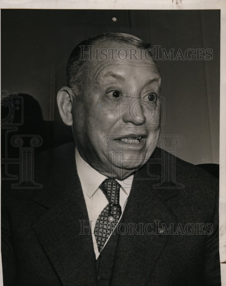 1940 Press Photo New York Mr. Patino Bolivian Envoy to France Arrives Here NYC - Historic Images