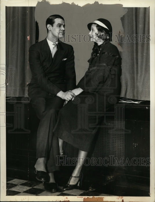 1932 Press Photo New York Peggy  Lawton & Jack De Ruyter to appeal NYC - Historic Images