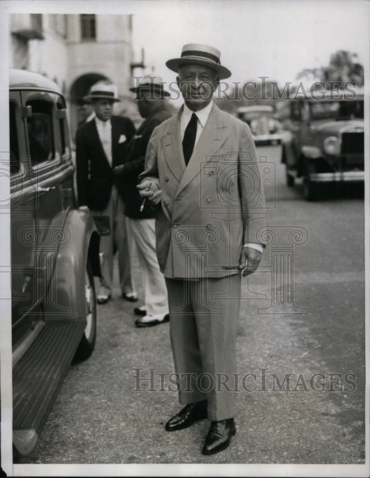 1934 Press Photo New York Society in Palm Beach NYC - Historic Images