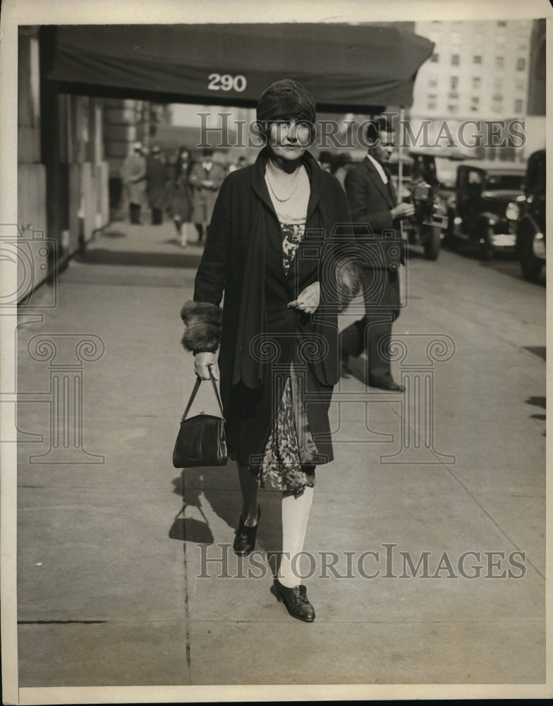 1929 Press Photo New York Society on Park Avenue NYC - neny16695-Historic Images