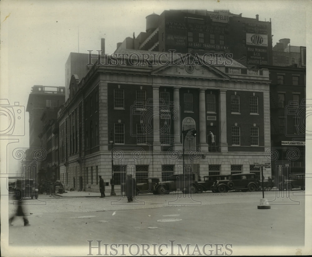 1929 Press Photo New York The new Tammany Hall at 17th St &amp; Union Square NYC - Historic Images