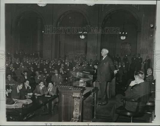 1933 Press Photo NEW YORK EXCHANGES AID WELFARE DRIVE NYC - Historic Images