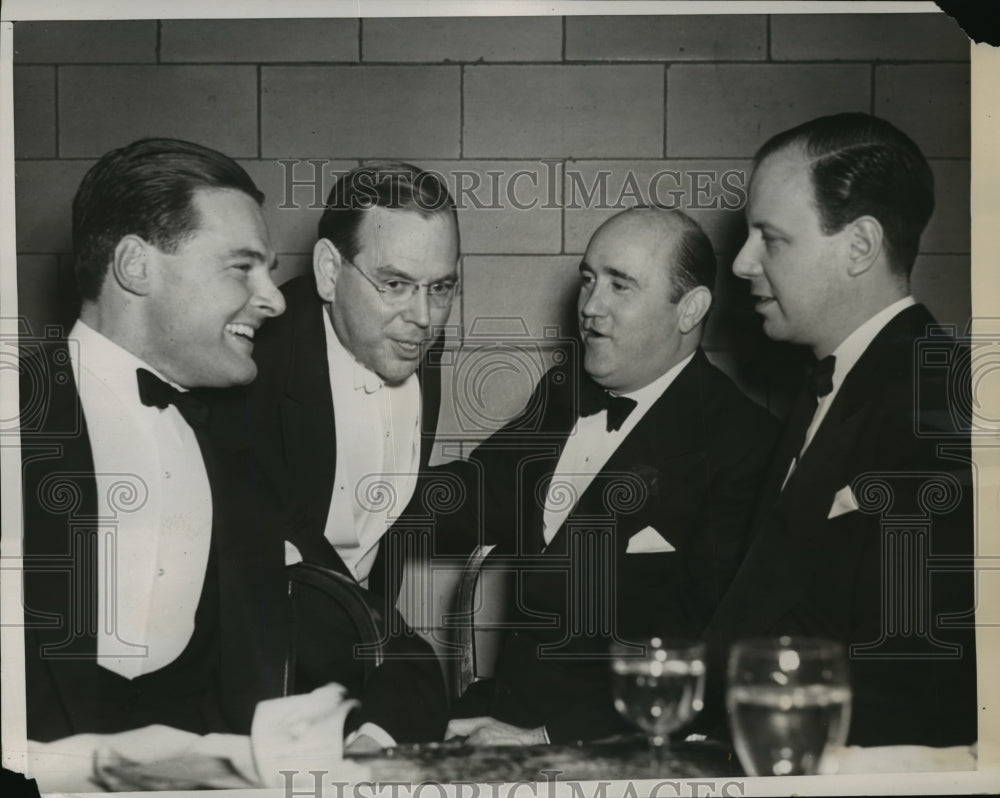 1940 Press Photo New York Senator Henry C Lodge Jr of MA at Lincoln Day dinner N - Historic Images