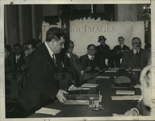 1932 Press Photo New York Mayor LaGuardia NYC - Historic Images